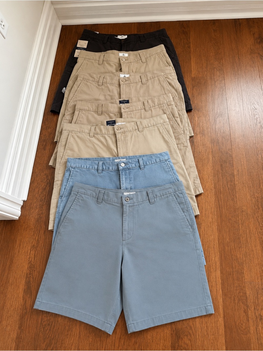 7 Pairs Men’s Dockers Shorts | Size 38 | 9.5” Inseam | New & Like New | Chino